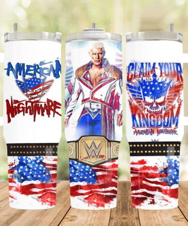 Cody Rhodes Sport Custom Stanley Quencher 40Oz Stainless Steel Tumbler