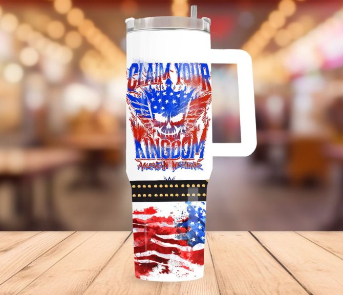 Cody Rhodes Sport Custom Stanley Quencher 40Oz Stainless Steel Tumbler - Image 4