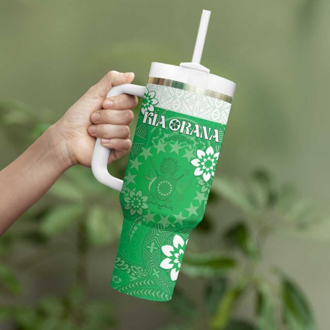 Cook Islands Custom Stanley Quencher 40Oz Stainless Steel Tumbler - Image 3