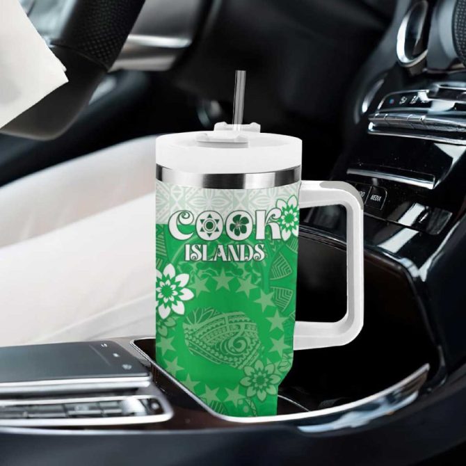 Cook Islands Custom Stanley Quencher 40Oz Stainless Steel Tumbler - Image 8