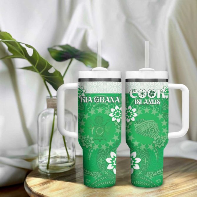 Cook Islands Custom Stanley Quencher 40Oz Stainless Steel Tumbler - Image 9