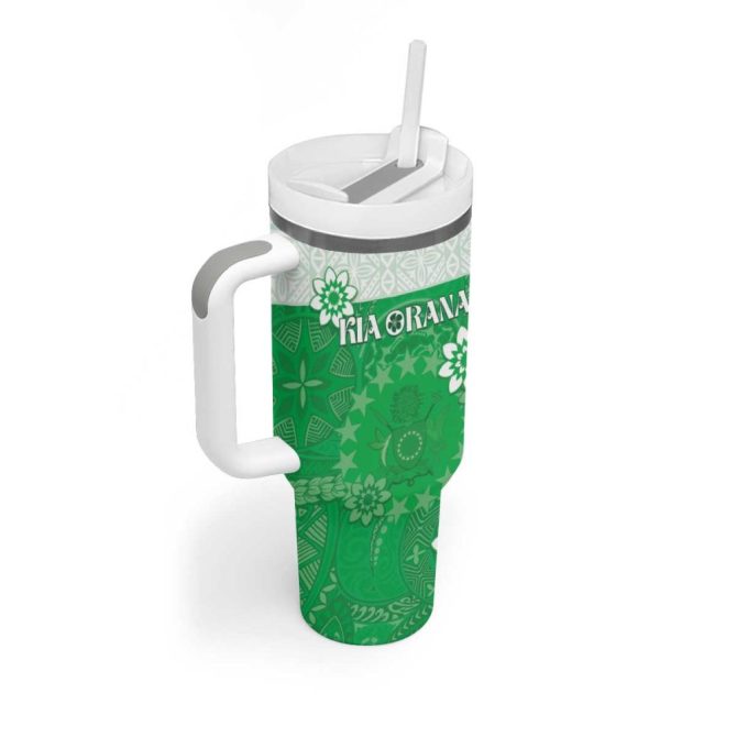 Cook Islands Custom Stanley Quencher 40Oz Stainless Steel Tumbler - Image 2