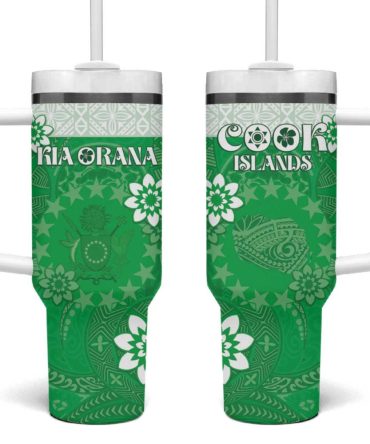 Cook Islands Custom Stanley Quencher 40Oz Stainless Steel Tumbler