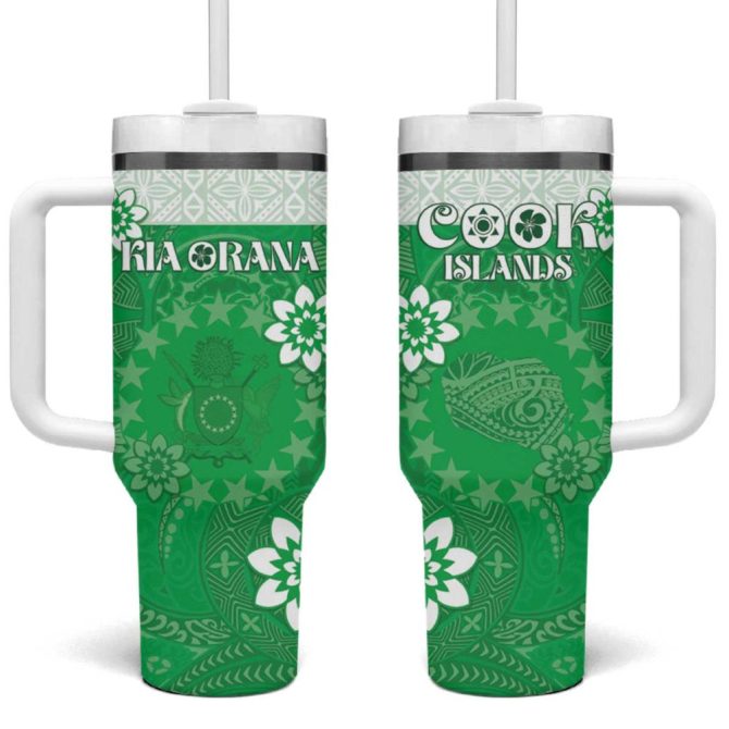 Cook Islands Custom Stanley Quencher 40Oz Stainless Steel Tumbler