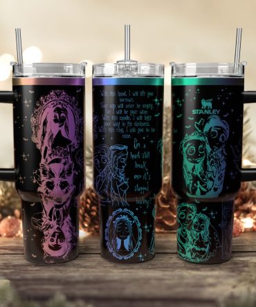 Corpse Bride Movies Custom Stanley Quencher 40Oz Stainless Steel Tumbler With Handle