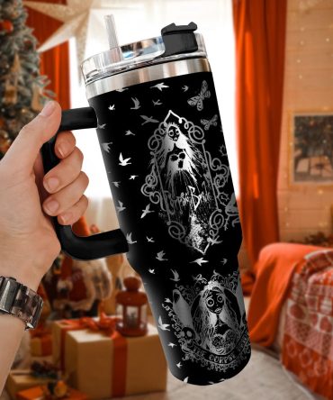 Corpse Bride Movies Custom Stanley Quencher 40Oz Stainless Steel Tumbler With Handle