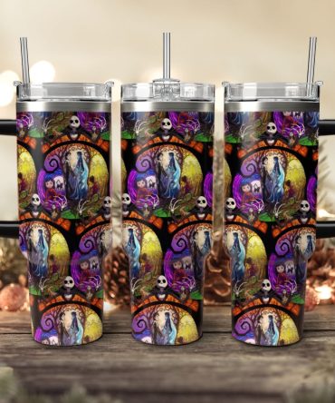 Corpse Bride Movies Custom Stanley Quencher 40Oz Stainless Steel Tumbler With Handle