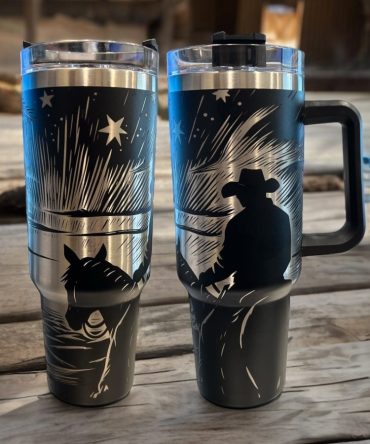 Cowboy Custom Stanley Quencher 40Oz Stainless Steel Tumbler
