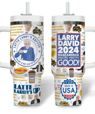 Curb Your Enthusiasm Tv Series Custom Stanley Quencher 40Oz Stainless Steel Tumbler