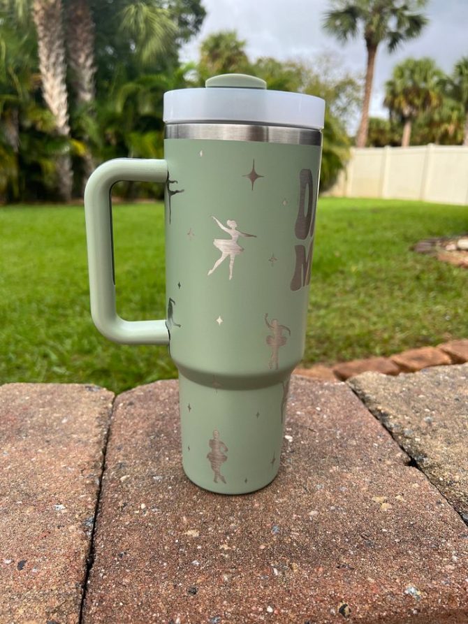 Dance Mom Custom Stanley Quencher 40Oz Stainless Steel Tumbler - Image 5