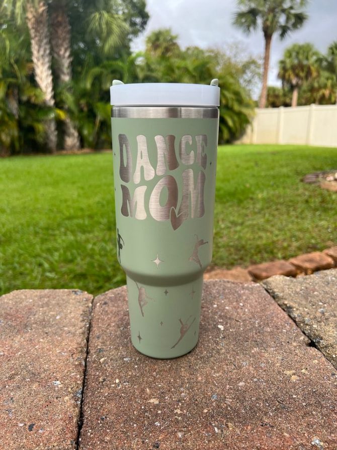 Dance Mom Custom Stanley Quencher 40Oz Stainless Steel Tumbler - Image 3