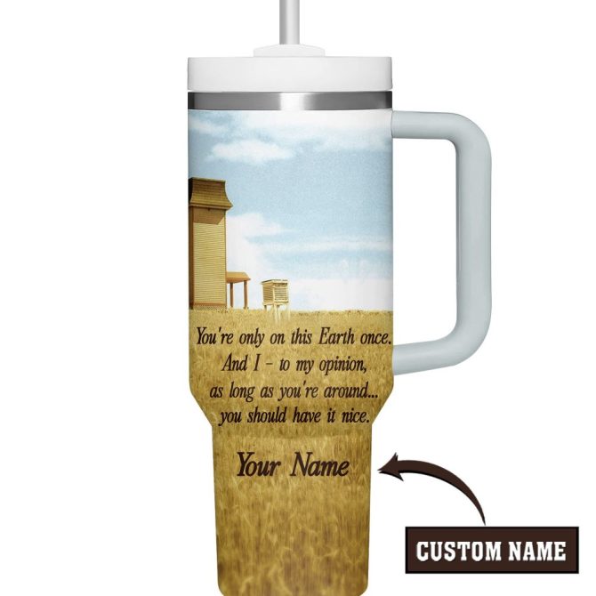 Days Of Heaven Movies Custom Stanley Quencher 40Oz Stainless Steel Tumbler With Handle - Image 5