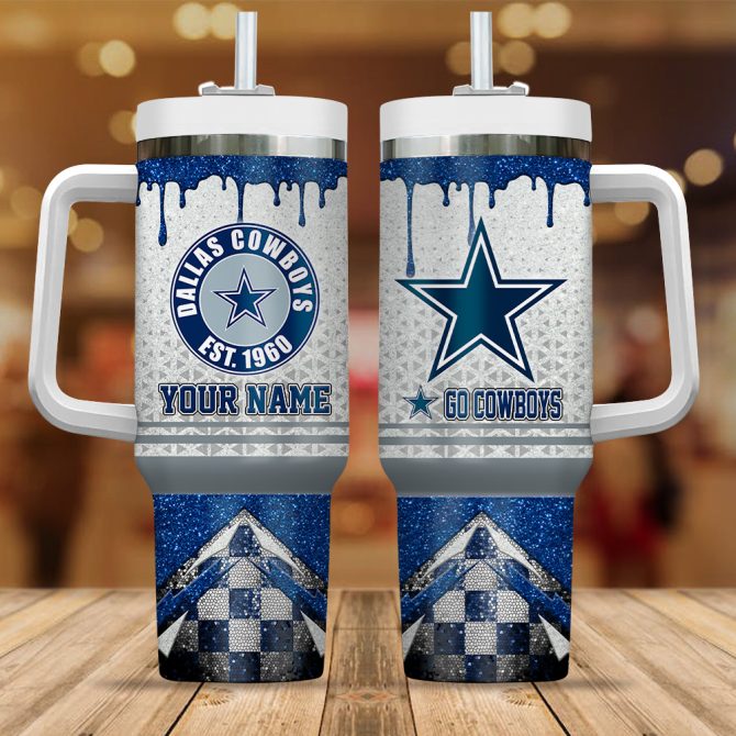 Dc Nfl Custom Stanley Quencher 40Oz Stainless Steel Tumbler