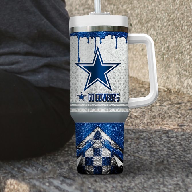 Dc Nfl Custom Stanley Quencher 40Oz Stainless Steel Tumbler - Image 3