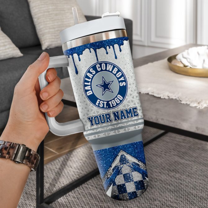 Dc Nfl Custom Stanley Quencher 40Oz Stainless Steel Tumbler - Image 2