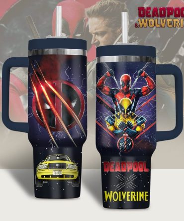 Deadpool Movies Custom Stanley Quencher 40Oz Stainless Steel