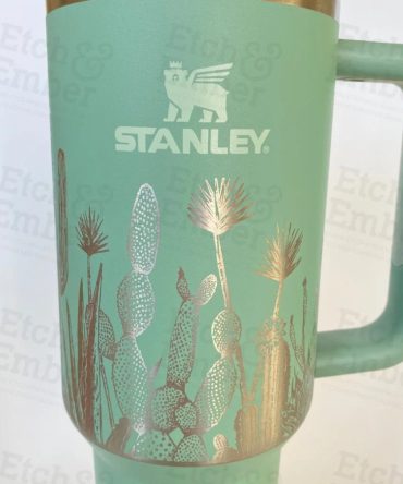 Desert Landscape Custom Stanley Quencher 40Oz Stainless Steel Tumbler