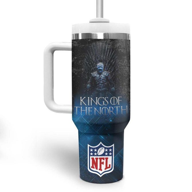 Detroit Lions Nfl Sports Custom Stanley Quencher 40Oz Stainless Steel Tumbler With Handle - Image 4