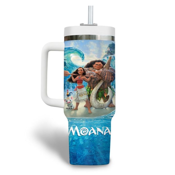 Disney Cartoon Custom Stanley Quencher 40Oz Stainless Steel Tumbler - Image 3