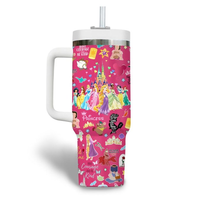 Disney Cartoon Custom Stanley Quencher 40Oz Stainless Steel Tumbler - Image 4
