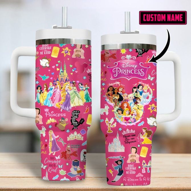 Disney Cartoon Custom Stanley Quencher 40Oz Stainless Steel Tumbler - Image 2