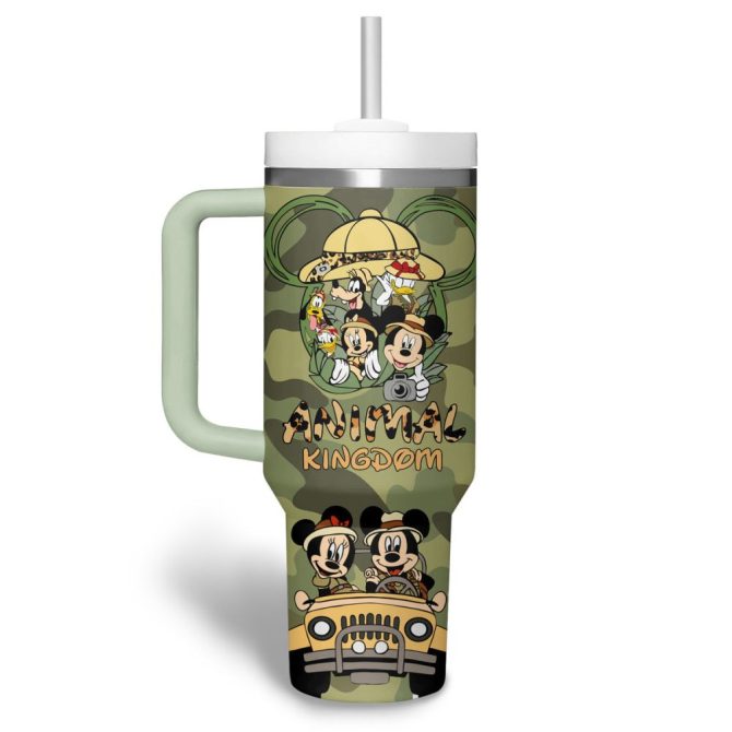 Disney Cartoon Custom Stanley Quencher 40Oz Stainless Steel Tumbler - Image 2