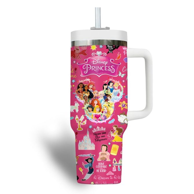 Disney Cartoon Custom Stanley Quencher 40Oz Stainless Steel Tumbler - Image 3