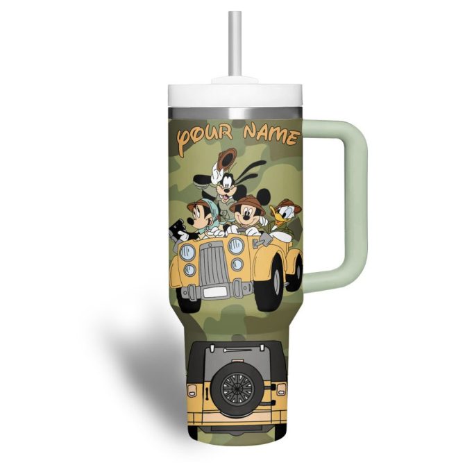 Disney Cartoon Custom Stanley Quencher 40Oz Stainless Steel Tumbler - Image 3