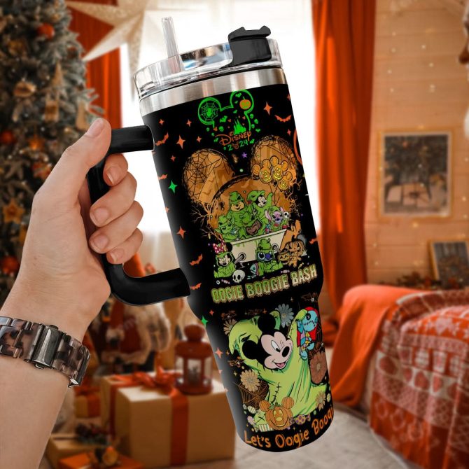 Disney Characters Cartoon Custom Stanley Quencher 40Oz Stainless Steel Tumbler With Handle - Image 2