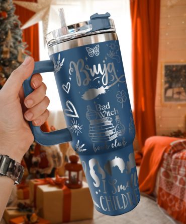 Disney Villains Cartoon Custom Stanley Quencher 40Oz Stainless Steel Tumbler With Handle