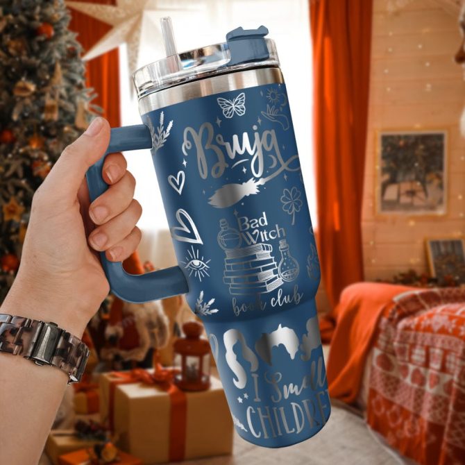 Disney Villains Cartoon Custom Stanley Quencher 40Oz Stainless Steel Tumbler With Handle