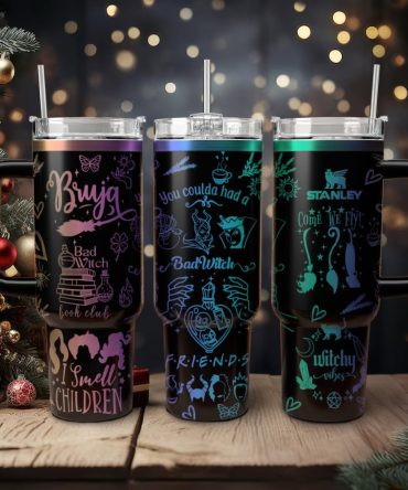 Disney Villains Cartoon Custom Stanley Quencher 40Oz Stainless Steel Tumbler With Handle