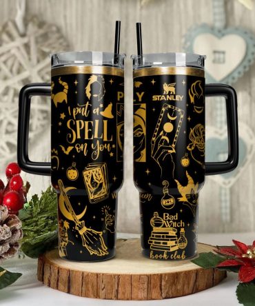 Disney Villains Cartoon Custom Stanley Quencher 40Oz Stainless Steel Tumbler With Handle