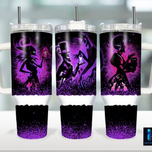 Disney Villains Cartoon Custom Stanley Quencher 40Oz Stainless Steel Tumbler With Handle