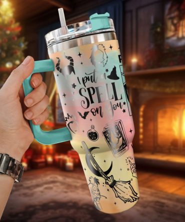 Disney Villains Cartoon Custom Stanley Quencher 40Oz Stainless Steel Tumbler With Handle