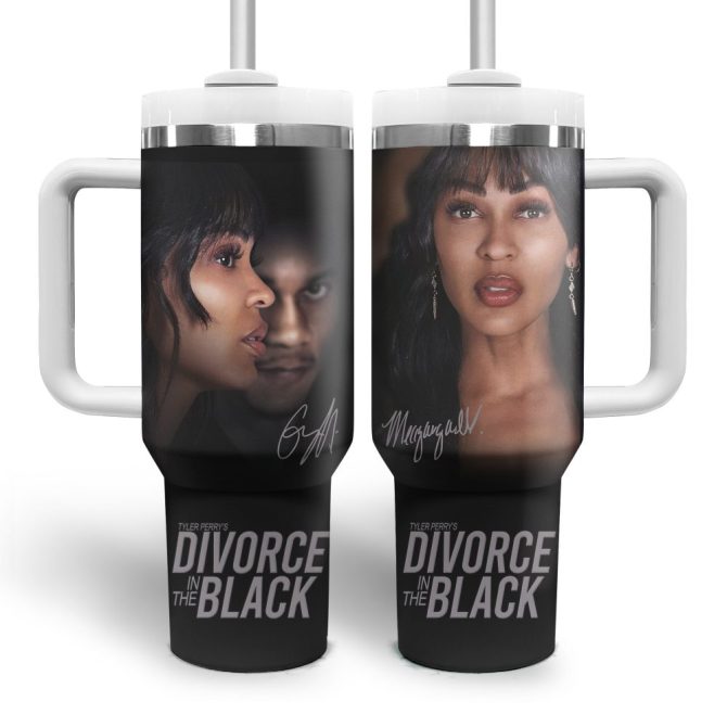 Divorce In The Black Movies Custom Stanley Quencher 40Oz Stainless Steel Tumbler - Image 4