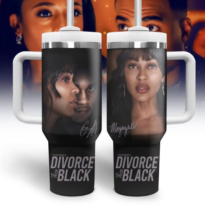 Divorce In The Black Movies Custom Stanley Quencher 40Oz Stainless Steel Tumbler