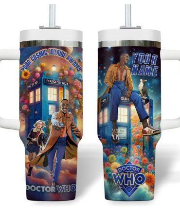 Doctor Who Tv Series Custom Stanley Quencher 40Oz Stainless Steel Tumbler