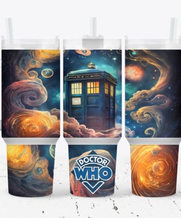 Doctor Who Tv Series Custom Stanley Quencher 40Oz Stainless Steel Tumbler With Handle