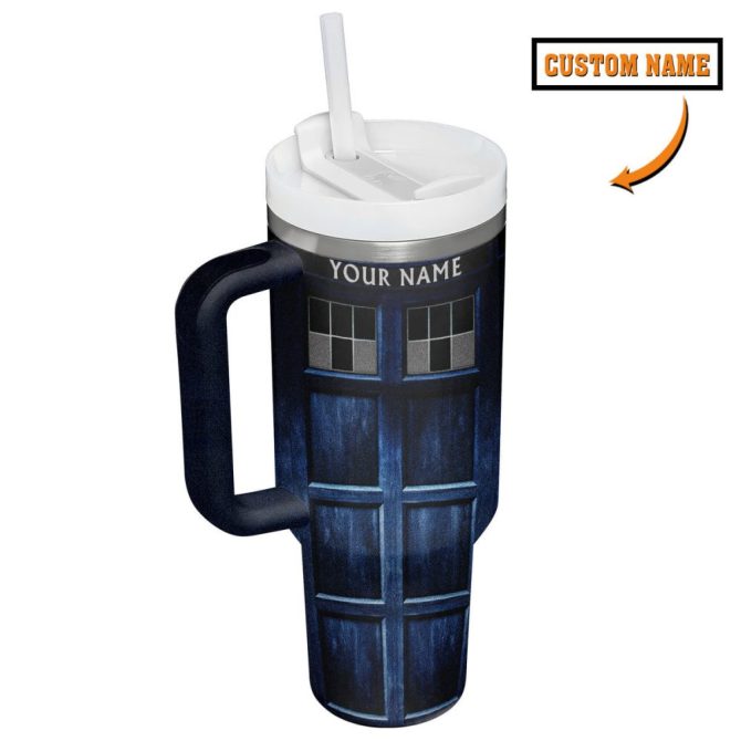 Doctor Who Tv Series Custom Stanley Quencher 40Oz Stainless Steel Tumbler - Image 5