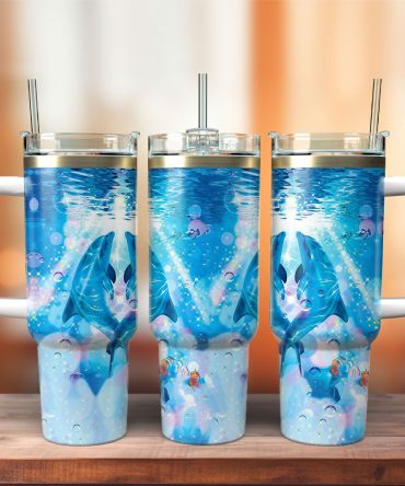 Dolphin Life Custom Stanley Quencher 40Oz Stainless Steel Tumbler With Handle