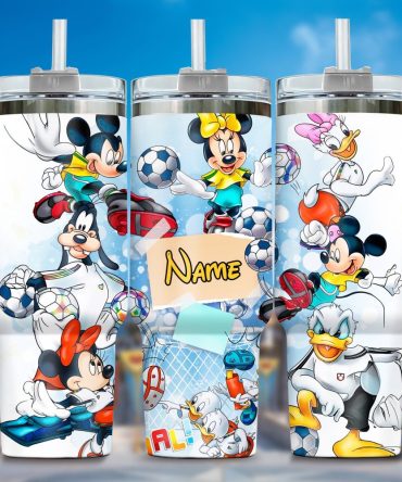 Donald Duck Cartoon Custom Stanley Quencher 40Oz Stainless Steel Tumbler With Handle