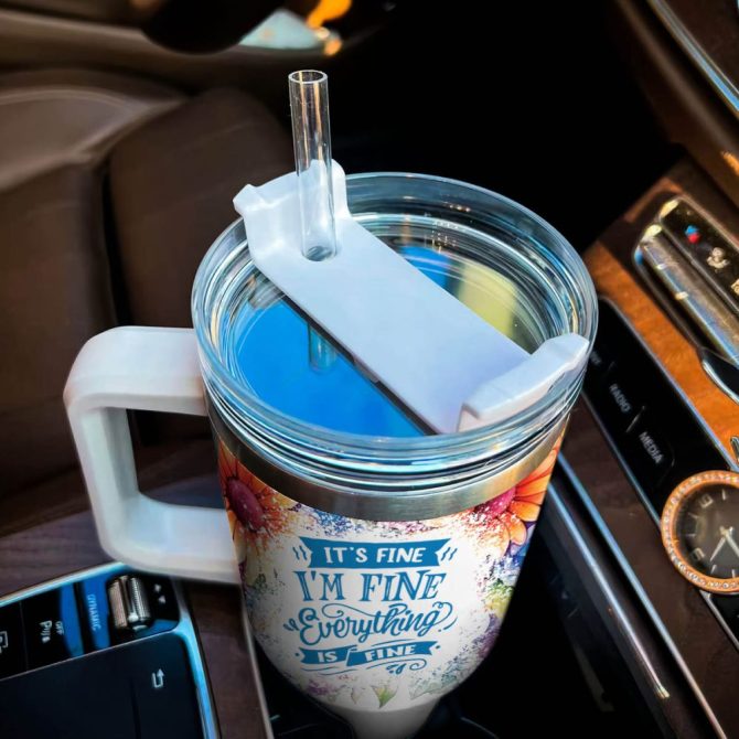 Donald Duck Mickey Mouse And Friends Cartoon Custom Stanley Quencher 40Oz Stainless Steel Tumbler With Handle - Image 4