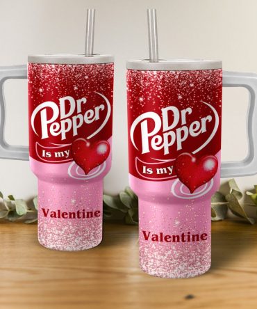 Dr Pepper Drinks Custom Stanley Quencher 40Oz Stainless Steel