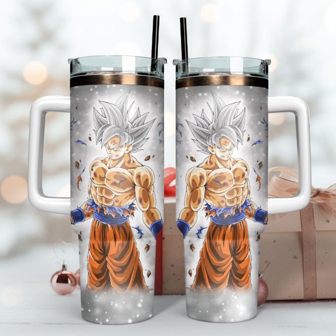 Dragon Ball Anime Custom Stanley Quencher 40Oz Stainless Steel Tumbler