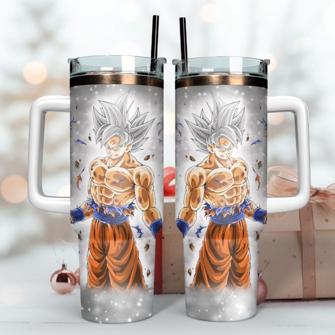 Dragon Ball Anime Custom Stanley Quencher 40Oz Stainless Steel Tumbler - Image 3