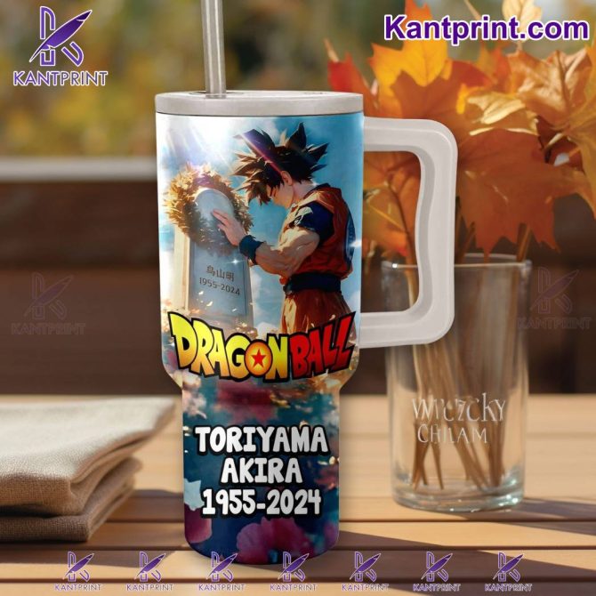 Dragon Ball Movies Custom Stanley Quencher 40Oz Stainless Steel Tumbler With Handle - Image 2