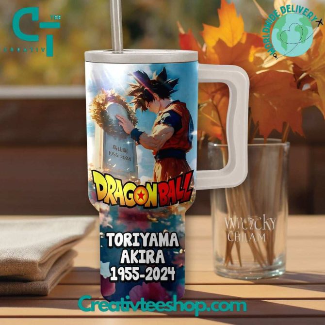 Dragon Ball Movies Custom Stanley Quencher 40Oz Stainless Steel Tumbler With Handle - Image 2