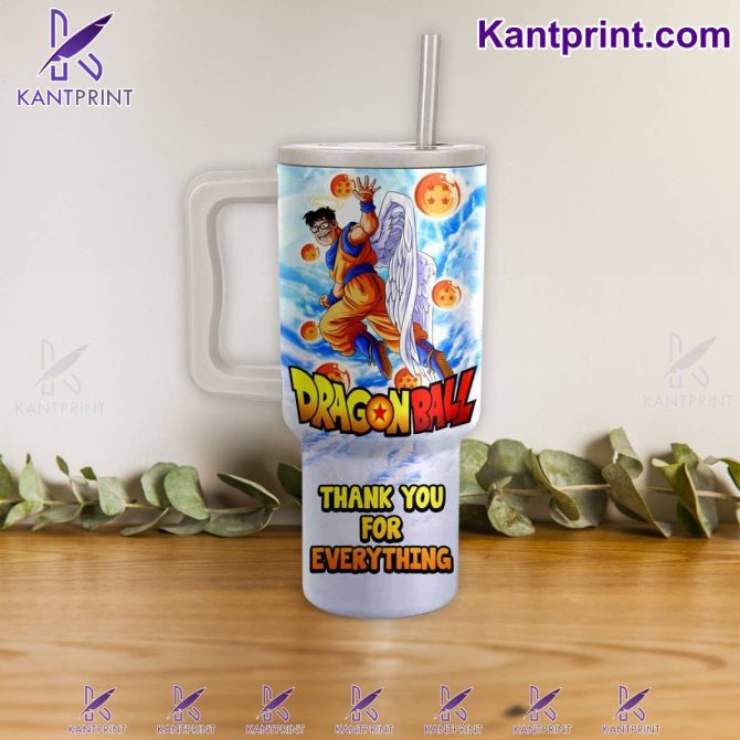 Dragon Ball Movies Custom Stanley Quencher 40Oz Stainless Steel Tumbler With Handle - Image 3