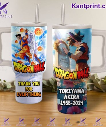 Dragon Ball Movies Custom Stanley Quencher 40Oz Stainless Steel Tumbler With Handle